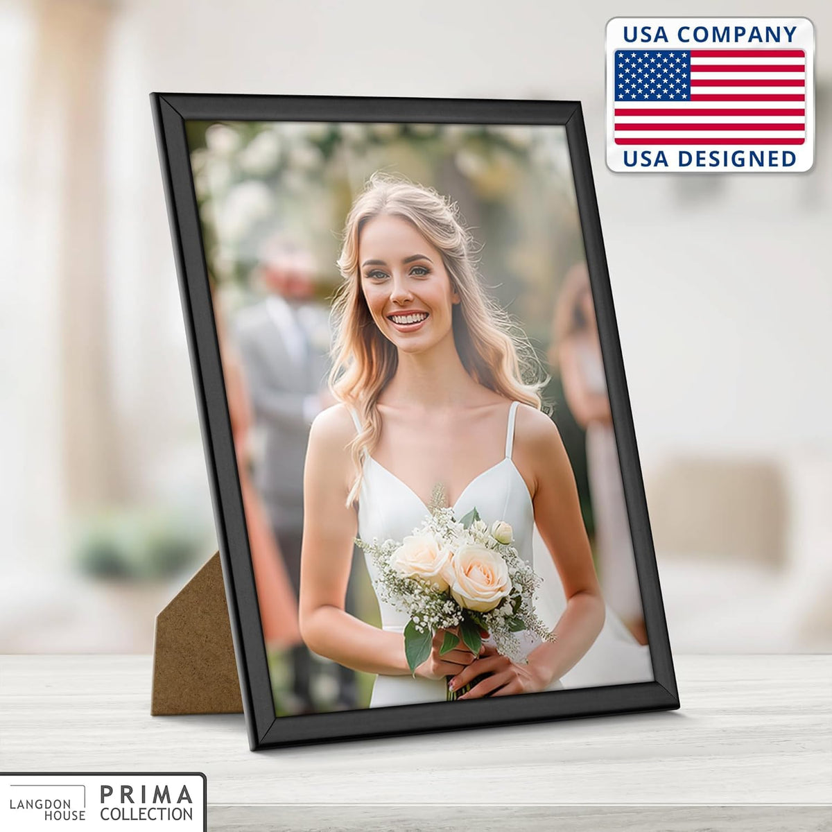 11x17 Poster Frames - Black, MultiPack of 24 - Prima Collection