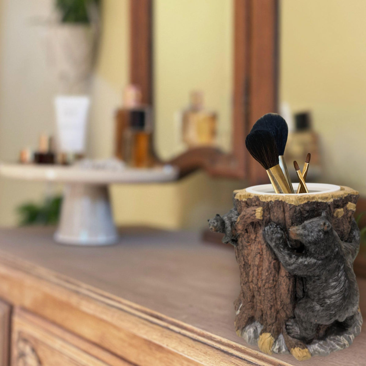 BestGiftEver Small Decorative Vanity Top Wastebasket