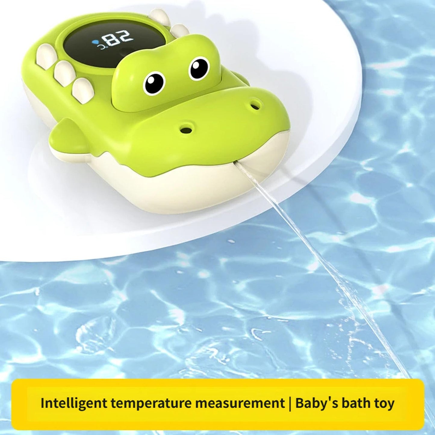Automatic on Off Water Thermometers with Lovely Designs Water Temperature Measure for Safe & Enjoyable Bath Bath Thermograph
