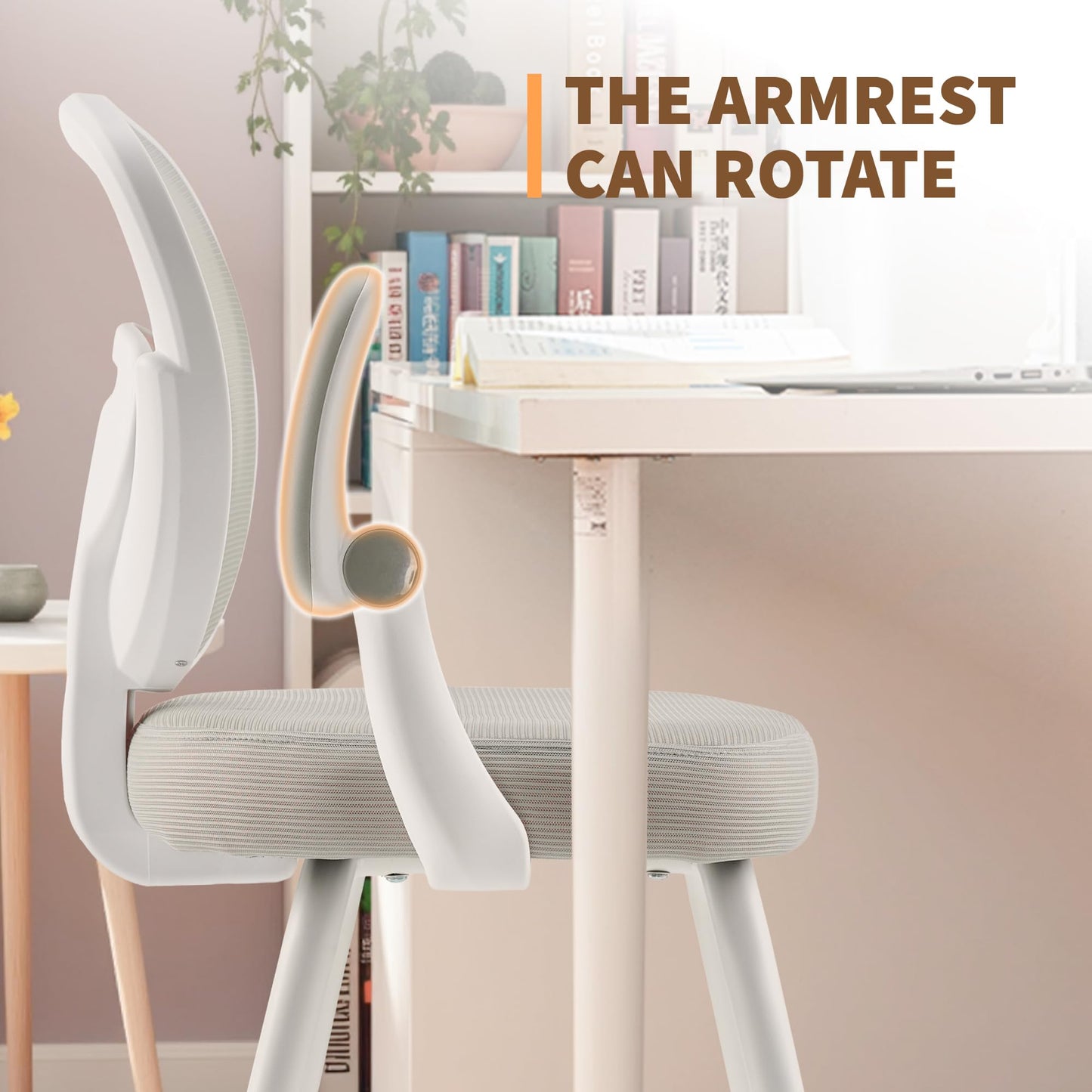ERIYA Kids Desk Chair, Kids Study Chair,Height-Adjustable with Back Support, Ergonomic Design, Multifunctional for Study, Work & Dining – Ideal for Boys & Girls' Bedrooms & Schools