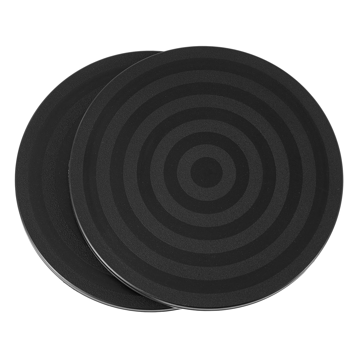 ZZRANYE 8 Inch Heavy Duty Rotating Swivel Stand - 360 Degree Rotating Lazy Susan Base with Steel Ball Bearings for Model Base/Rotating Plants/Crafts Stand Monitor/TV/Monitors/Potted Plants, Black