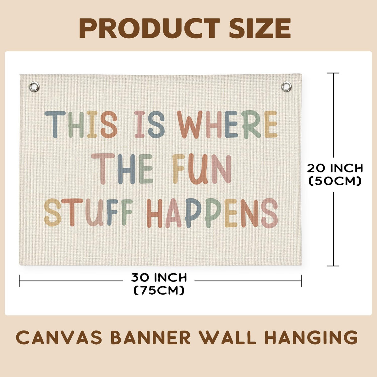 PLKMN Playroom Wall Decor,Boho Classroom Decorations