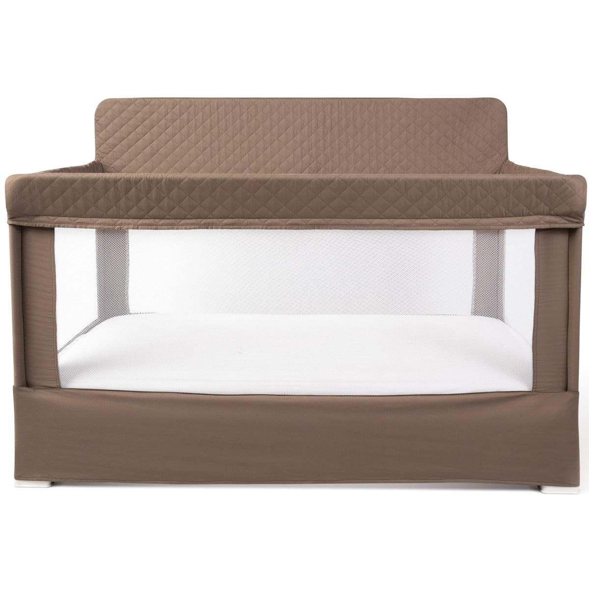 Baby Delight Lunaire Organic Full Size Crib, Organic Mocha