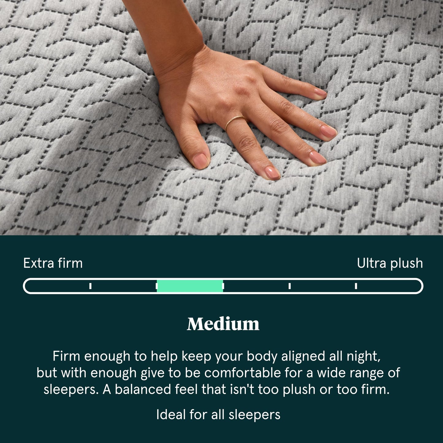 Tuft & Needle - New Mint Medium Gel Foam Twin Mattress - Enhanced Cooling, Responsive Comfort, Pressure Relief and Support, CertiPUR-US, 100-Night Trial, and 10 Year Limited Warranty