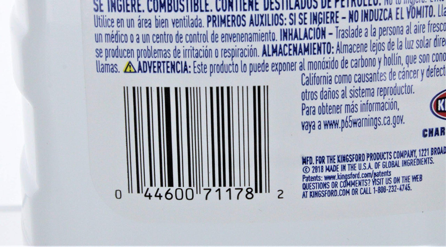 Lighter Fluid, Odorless, 64-oz.