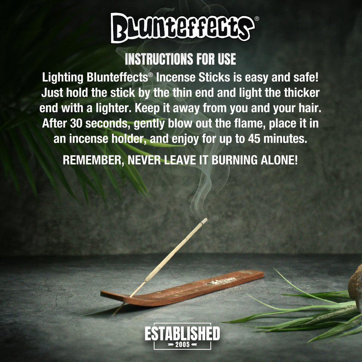 Blunteffects Hand-Dipped Incense Sticks 144-Pack, 12 Scents