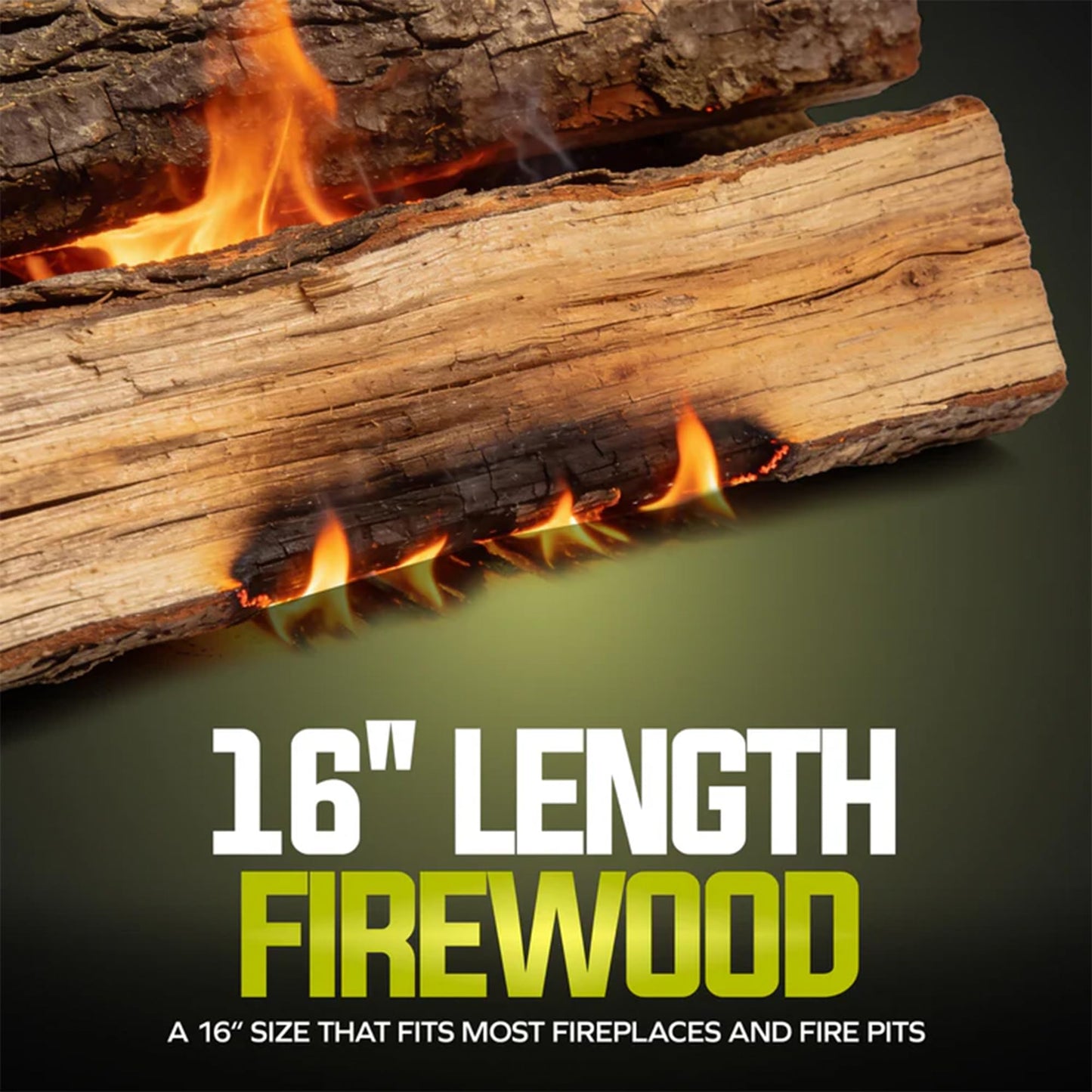 JFIREWOOD1.5 Sun Joe Smokin' Joe's Firewood, Kiln Dried Clean-Burning Juniper Firewood for Solo Stoves, Firepits, Fireplaces or Cooking, 20 Logs