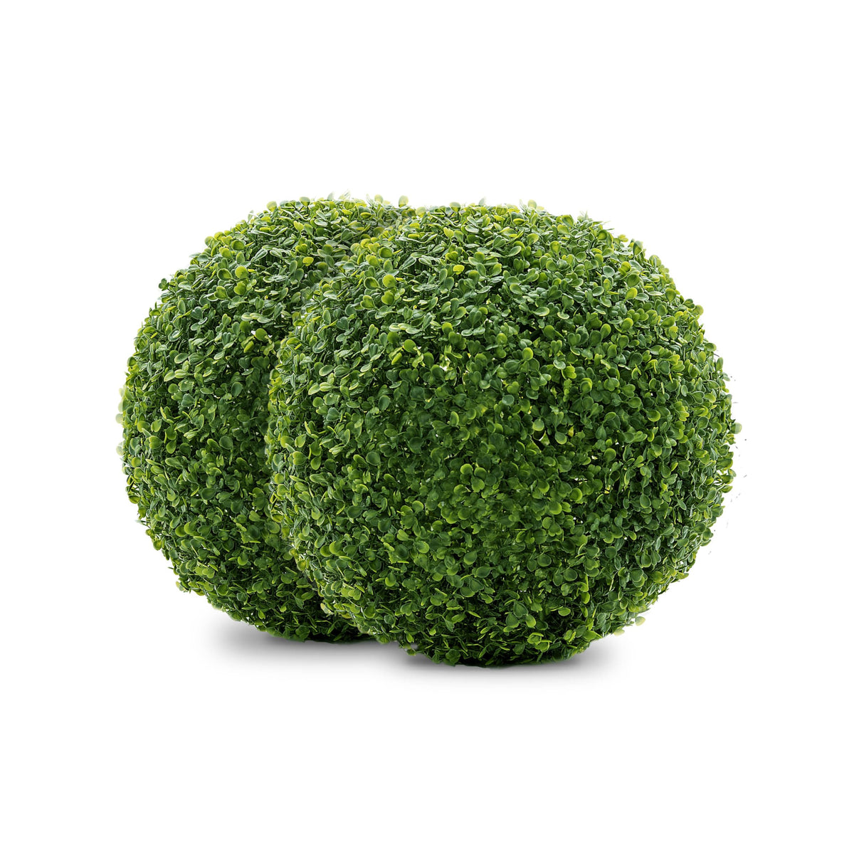 Naturae Decor Artificial Topiary Ball - Boxwood Decorative Balls - High Density and Natural Looking- 11 in. Pack of 2