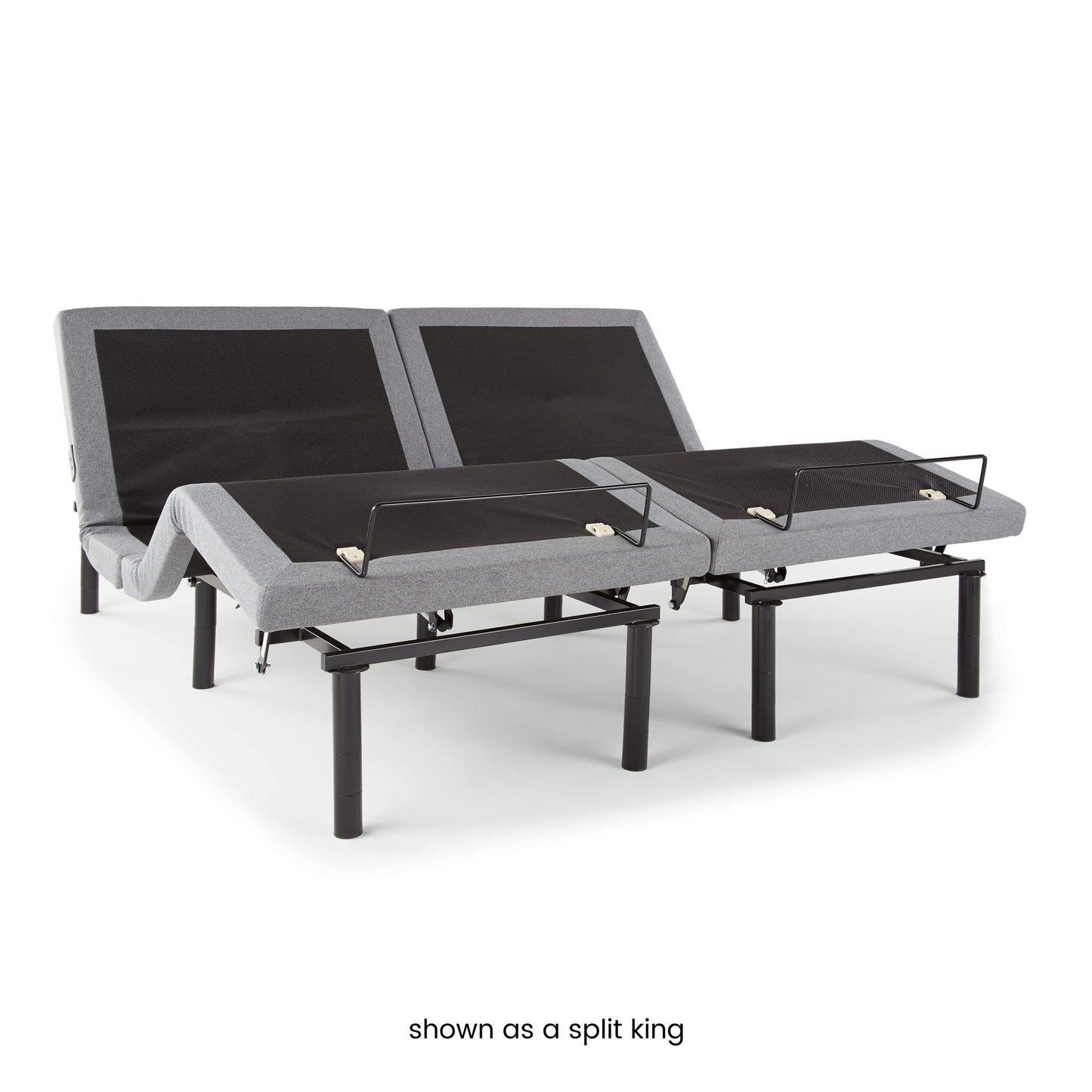 ERGO-Pedic, CoreLift + Massage Comfort Lounger, Adjustable Bed Base with Zero Gravity and Anti-Snore, Cal King