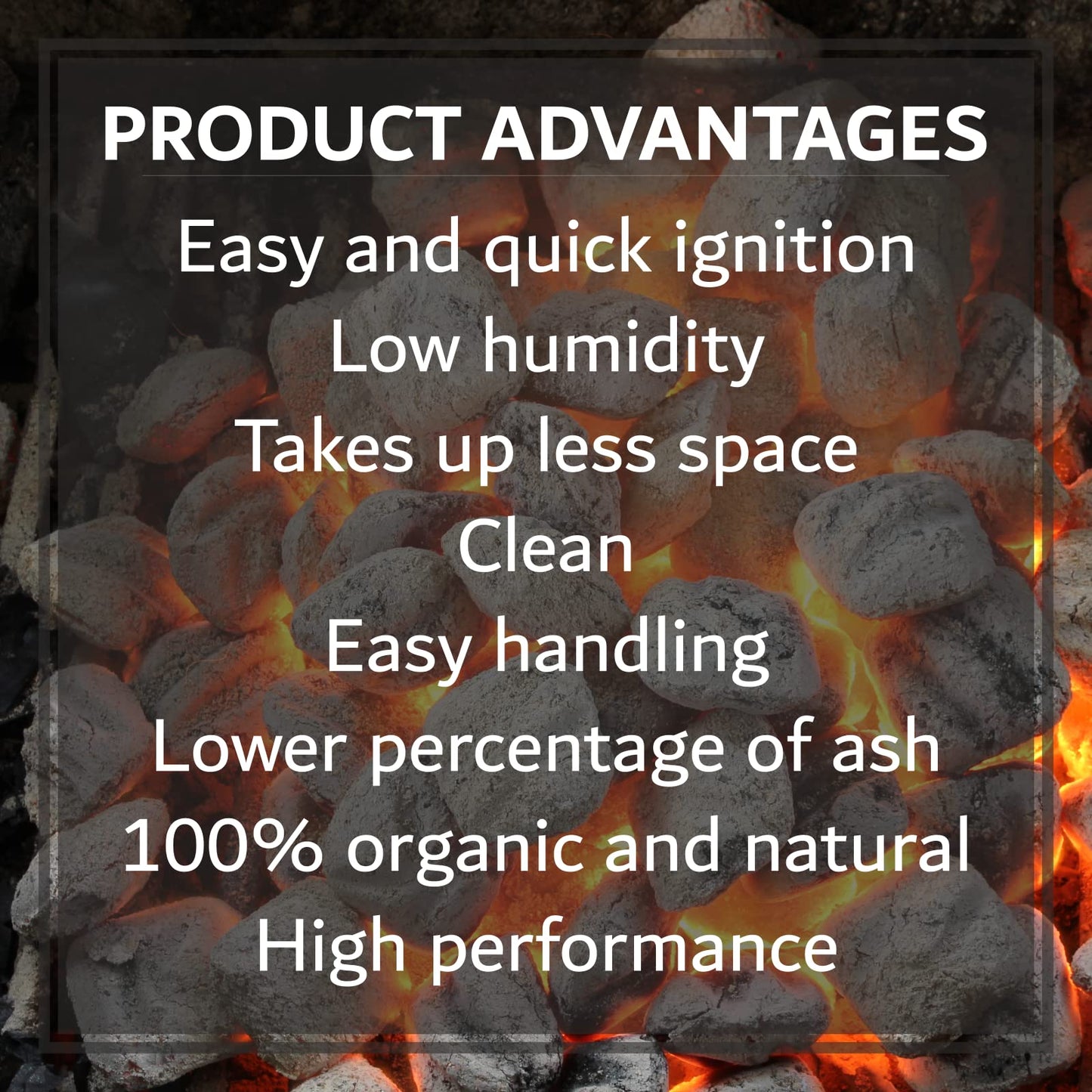 6.5lb Oak & Applewood Charcoal Briquettes - All Natural Wood Charcoal for Grilling - Premium BBQ Briquettes - Quick Light, Pure Hardwood - Long Burning, Rich Smoky Flavor - by Billy Buckskin
