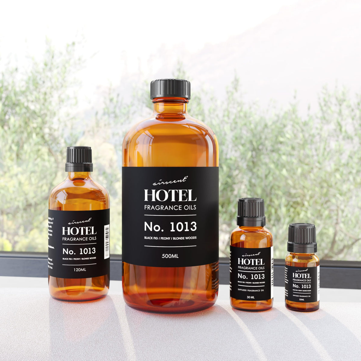 AirScent Hotel Diffuser Oil No. 1013 - Black Fig Peony Blonde Woods - 10 mL