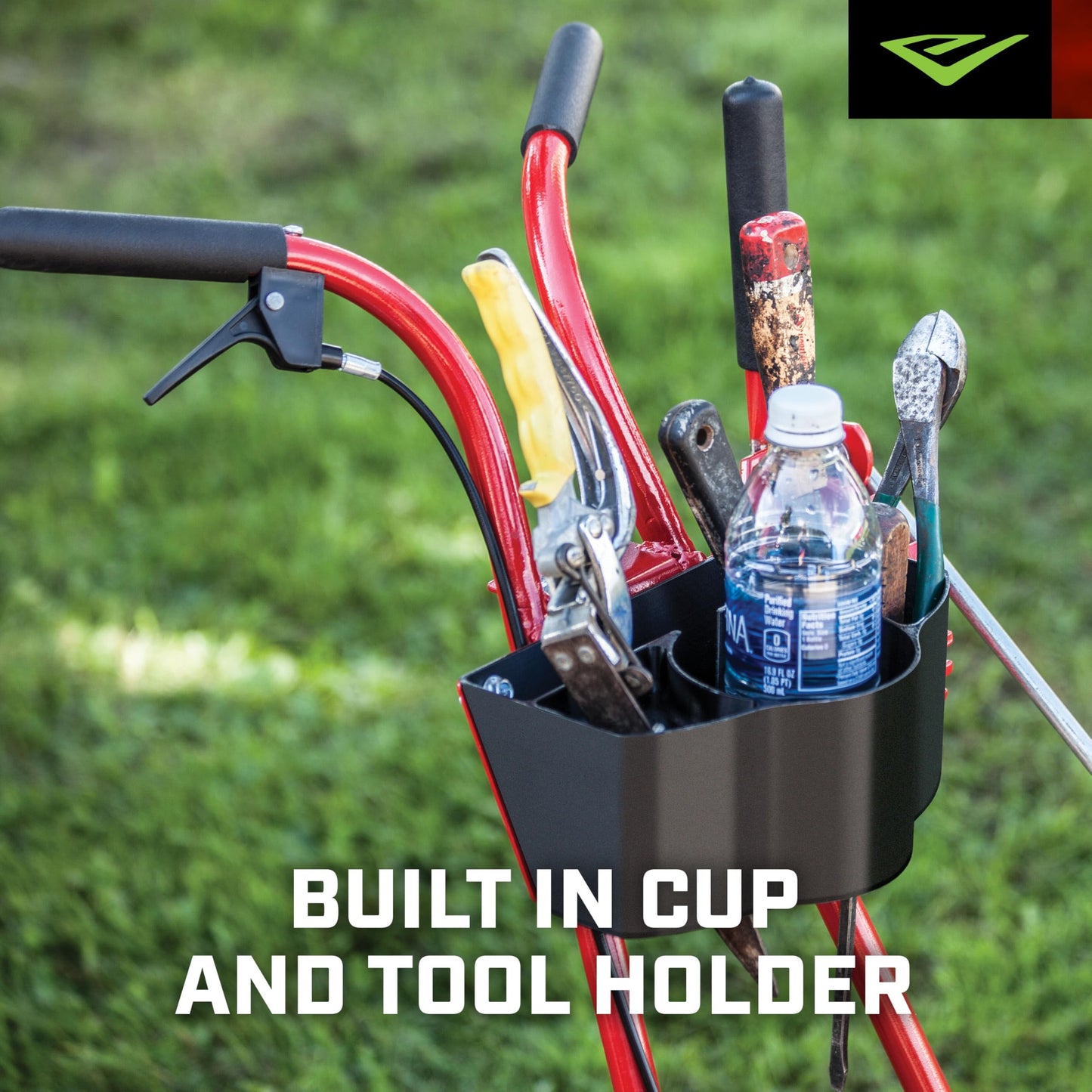 EARTHQUAKE 41273 79cc 4-Cycle Walk-Behind Edger, Red/Black