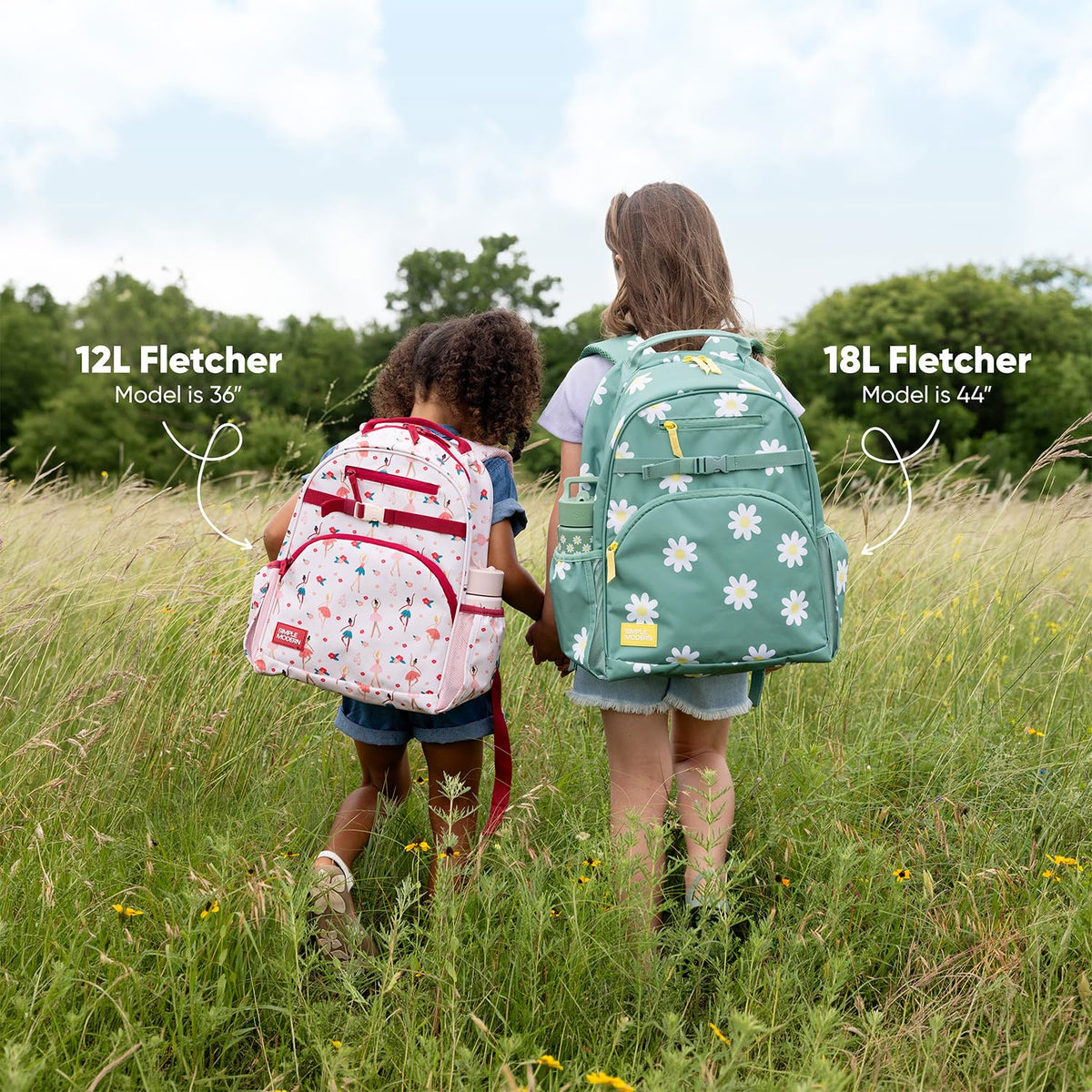 Simple Modern Disney Princess Kids Backpack for School, Girls, Boys | 12L