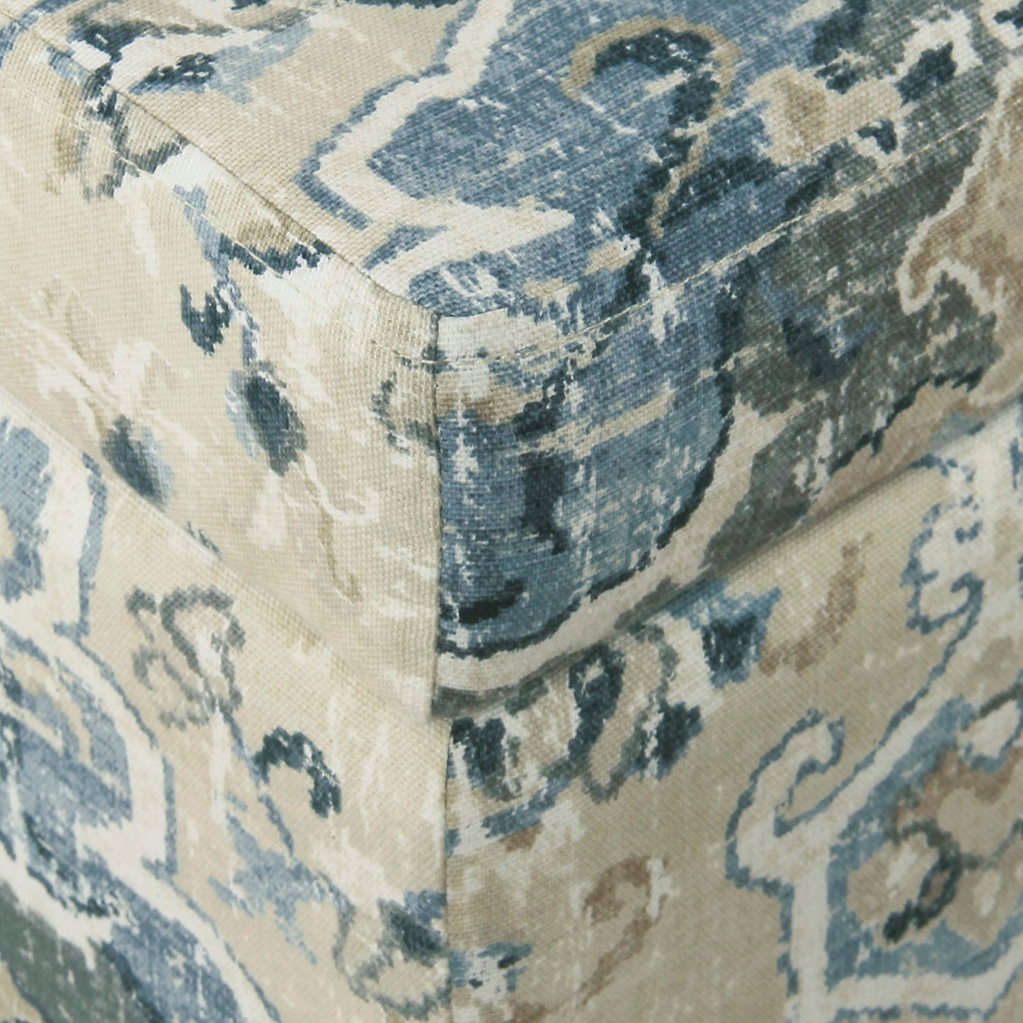 HomePop Large Decorative Storage Bench - Antiqued Blue