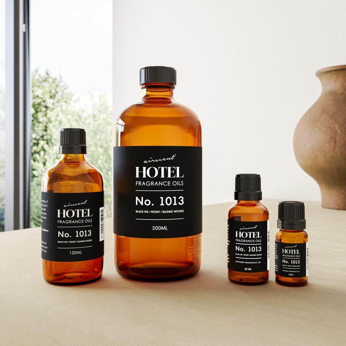 AirScent Hotel Diffuser Oil No. 1013 - Black Fig Peony Blonde Woods - 10 mL