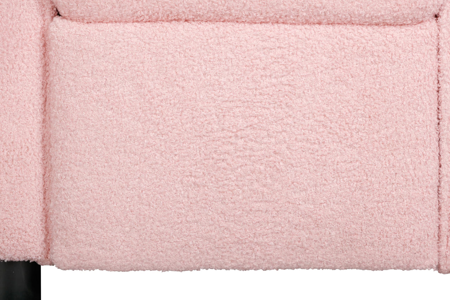 Olive & Opie Jordan Kids/Toddler Push Back Recliner Chair, Lounge Sofa for Boys & Girls Ages 3 and Up, Soft Upholstery, Wooly Pink