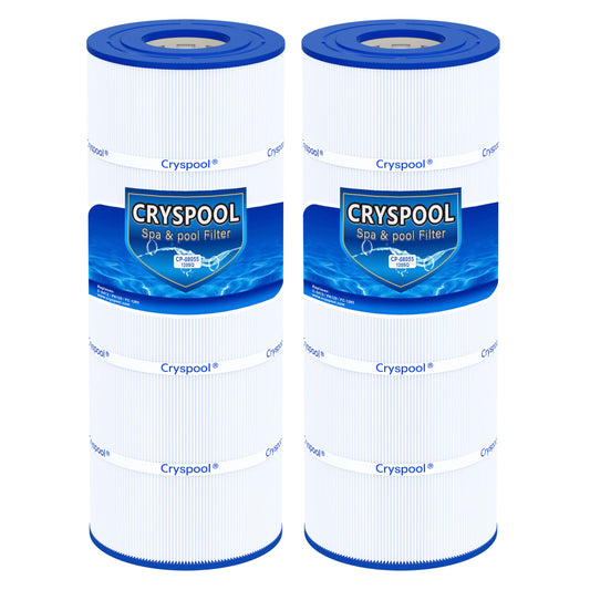 Cryspool® 08055 Filter Compatible with C1200, CX1200RE, Clearwater II 125, PA120, C-8412, FC-1293, 817-0125N, 120 Sq. Ft Pool Filter Cartridge, 2 Pack
