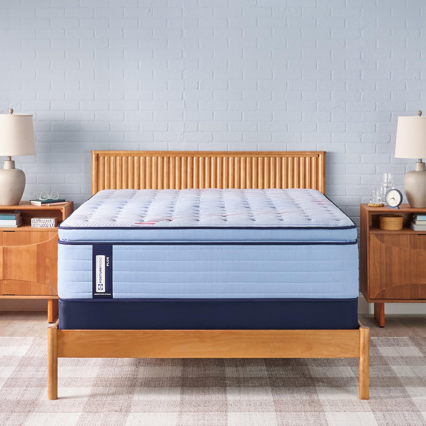 Sealy Posturepedic® Plus Glenshaw 15" Medium Pillowtop Innerspring Mattress - King