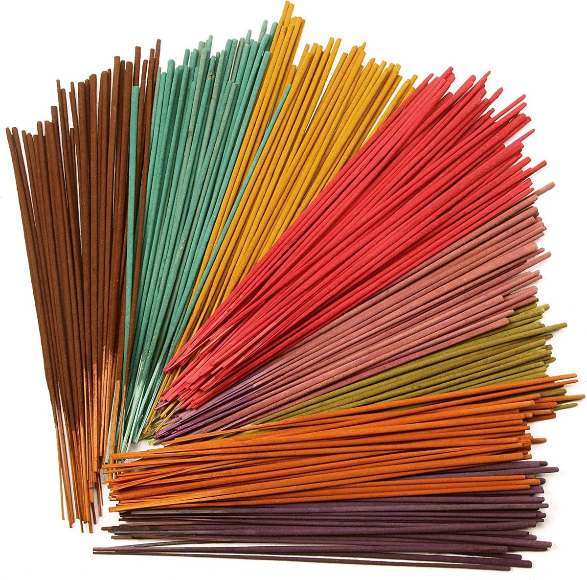 Hosley 480-Pack Assorted Incense Sticks, 12 Scents Incl. Nag Champa, Lavender, Dragon’s Blood, Grab Bag, Ideal for Meditation, Aromatherapy, Home, Gifts