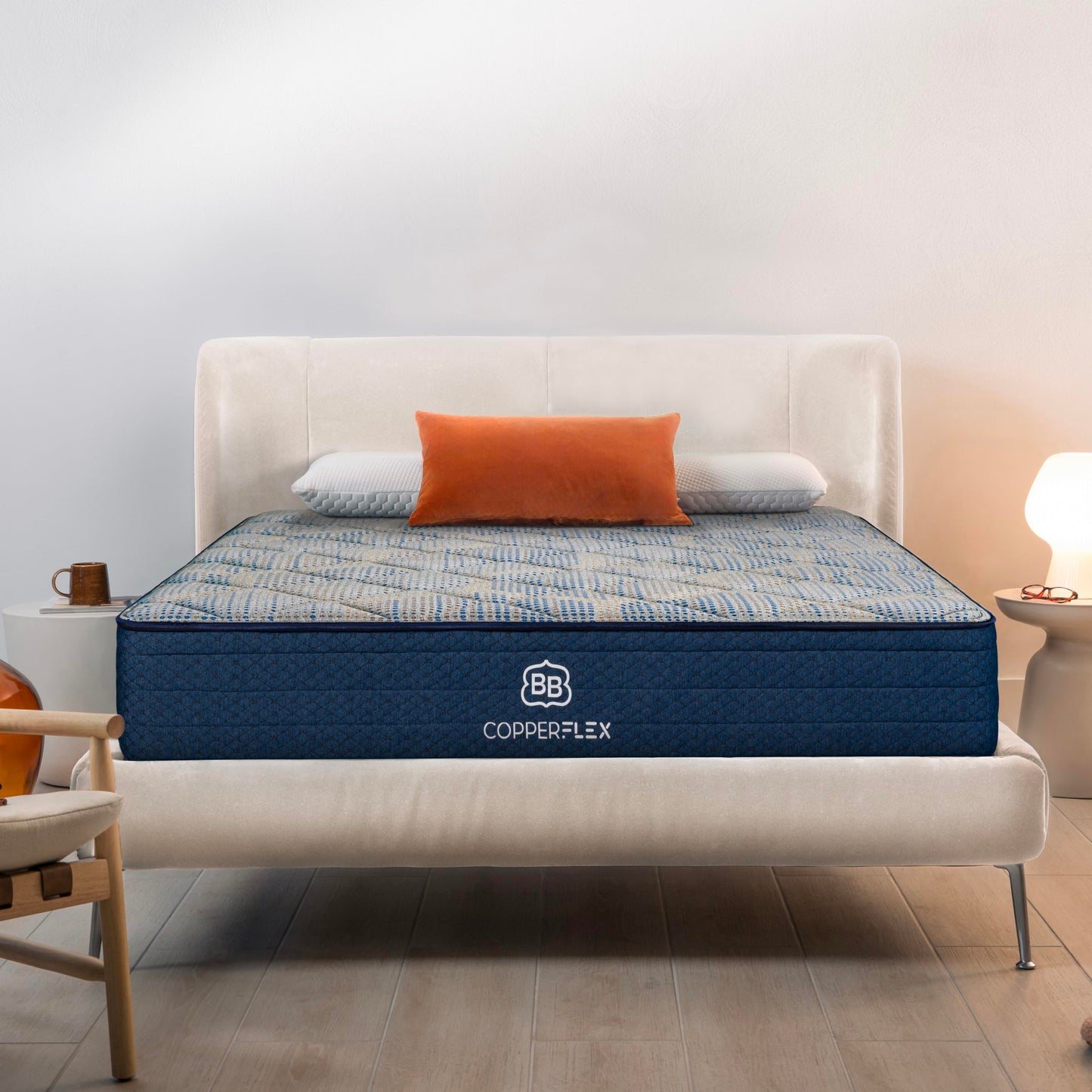 Brooklyn Bedding CopperFlex RV Hybrid 10 inch Olympic Queen Mattress