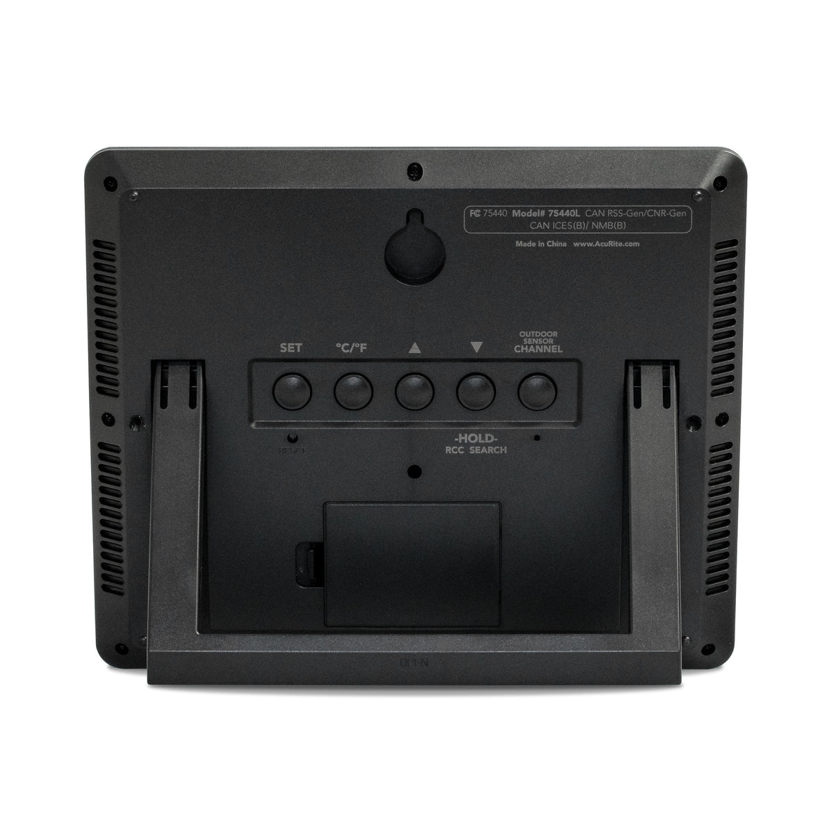 AcuRite (75440L Large Wireless Atomic Clock with Temp and Auto DST Changes