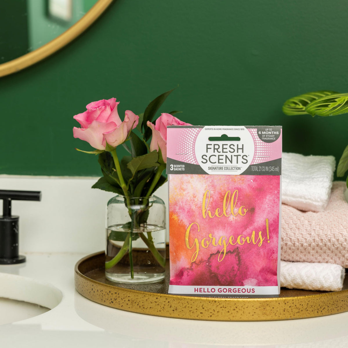 Fresh Scents Hello Gorgeous Scented Sachets 6 Pack