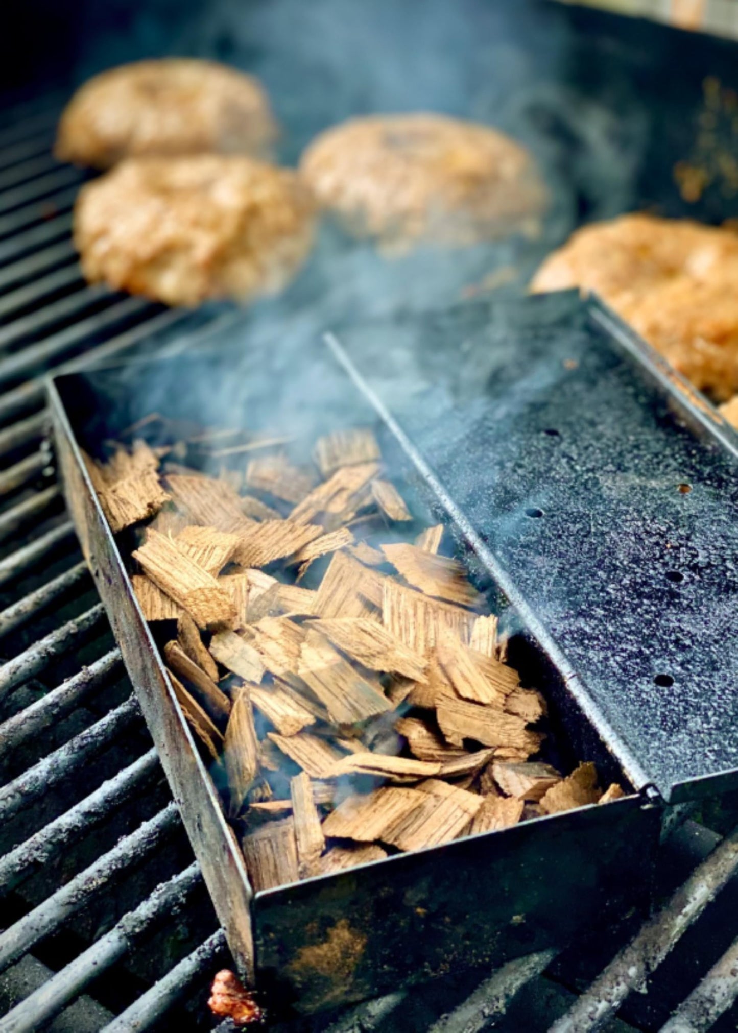 Western BBQ Smoking Wood Chips Variety Pack Bundle (4)- Apple, Mesquite, Hickory, and Cherry Flavors (Original Version)