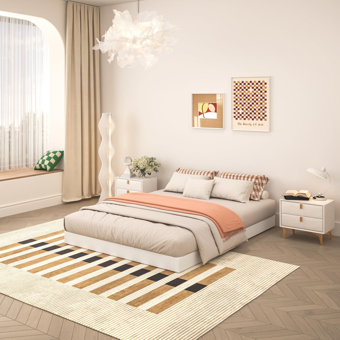 TROZULER 5 Inch Box Spring for Queen Bed, Heavy Duty Metal Mattress Foundation, 3000 lbs Capacity, Low Profile, Noise-Free, Easy Assembly with Fabric Cover
