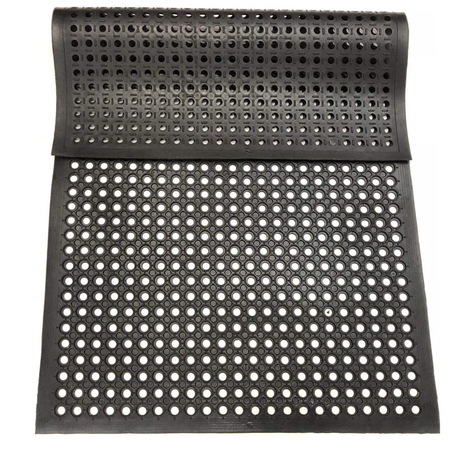Outside Rubber Floor Mats Anti Slip Commercial Resturant Drainage Mat