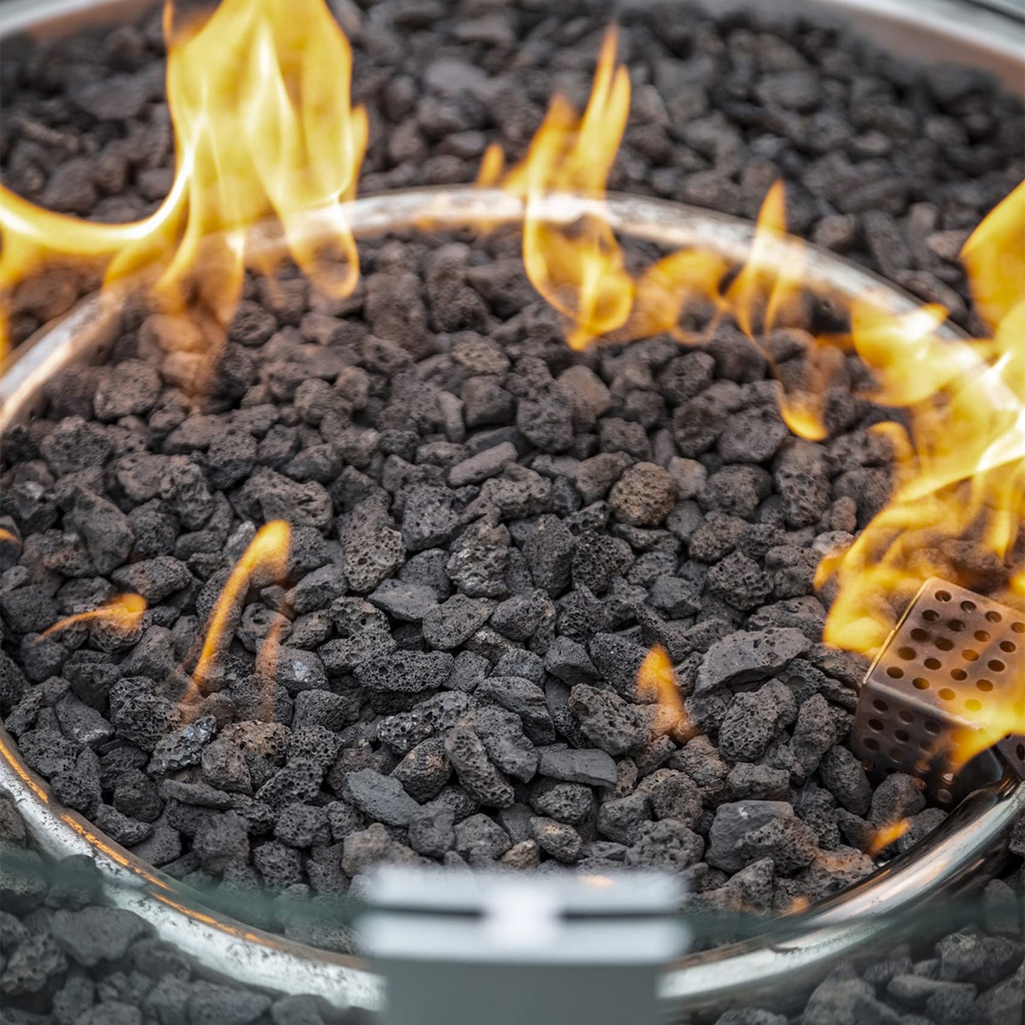 Stanbroil Black Lava Rock Granules, Decorative Rock 10 Pounds (0.1"-0.2")
