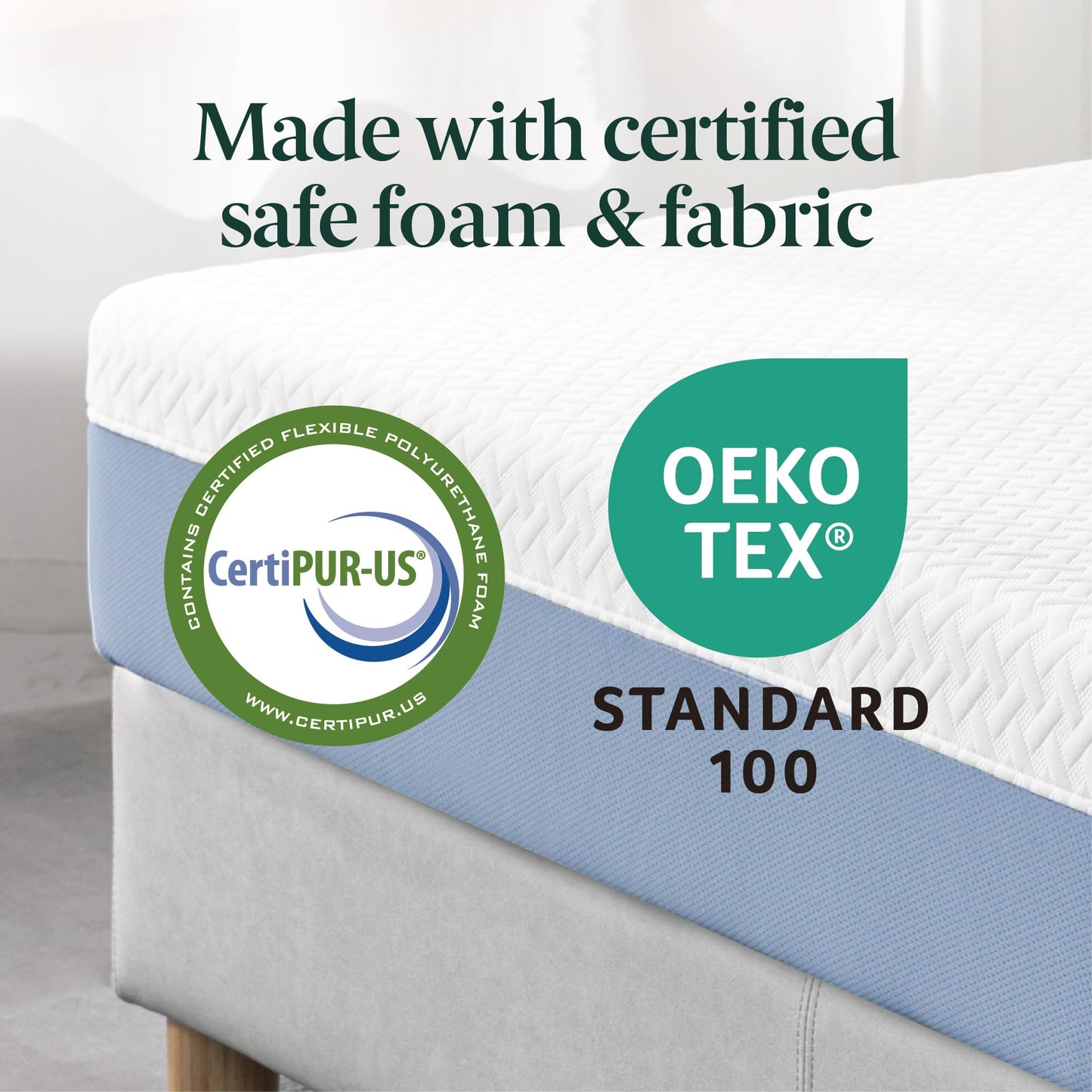 Zinus 8 Inch Full Cooling Essential Memory Foam Mattress [NewVersion], Fiberglass Free, Medium Feel, Breathable Cooling Layers, Certified Safe Materials