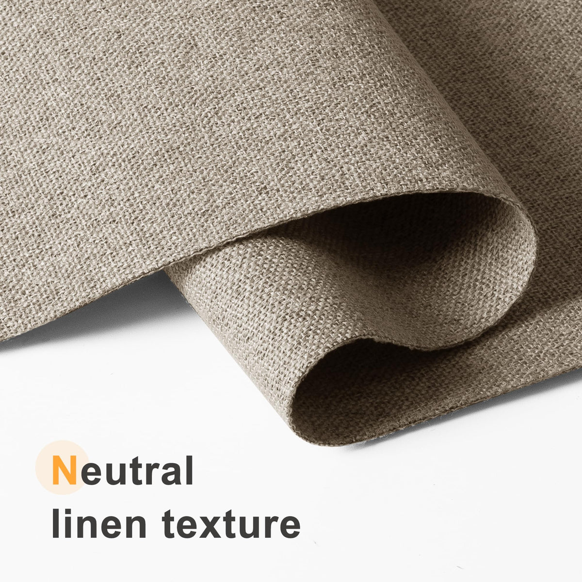 BERISSA Blackout Roman Shades for Indoor Windows Cordless,Pull Down Linen Fabric Roman Blinds,Privacy Window Shades for Door Windows,Bedroom,Office,Easy to Install,Light Brown,23" W x 64" H