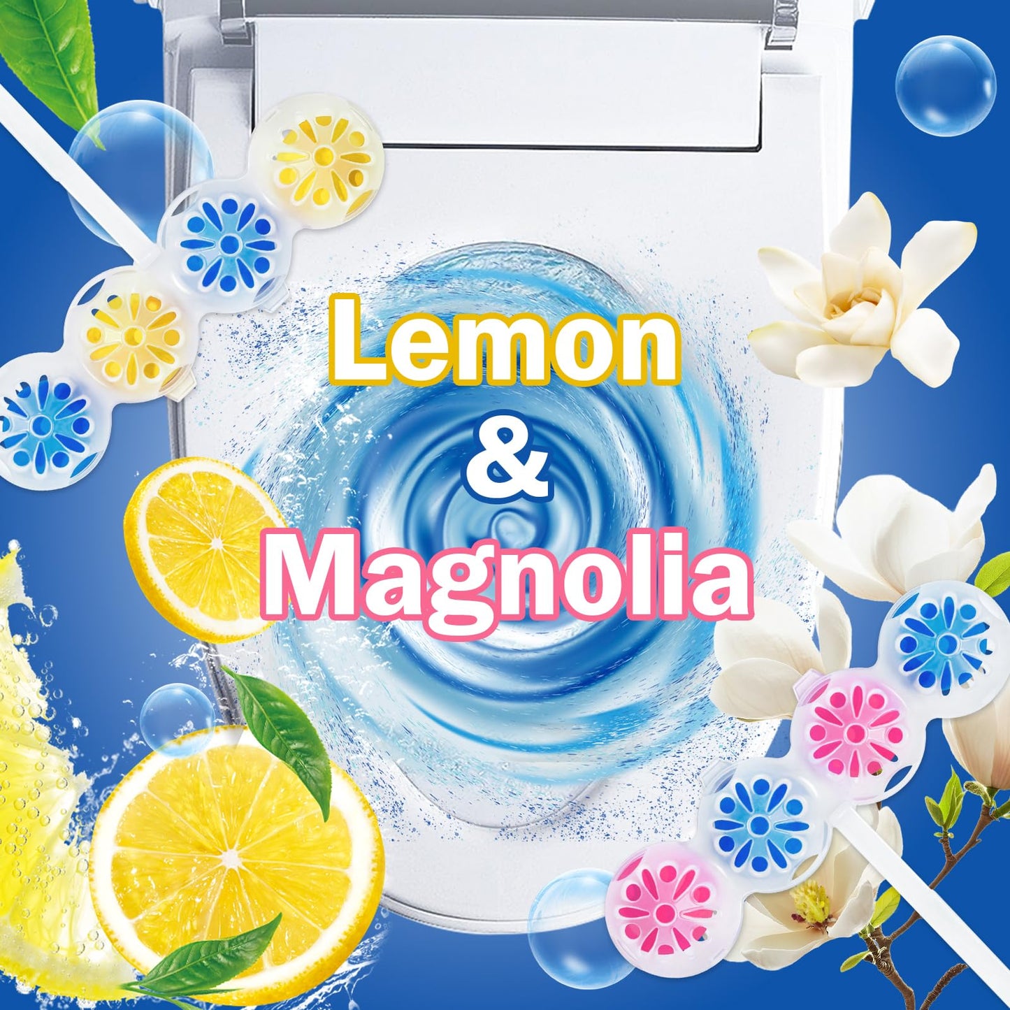 SCENTORINI 4-in-1 Toilet Bowl Cleaner Rim Hanger