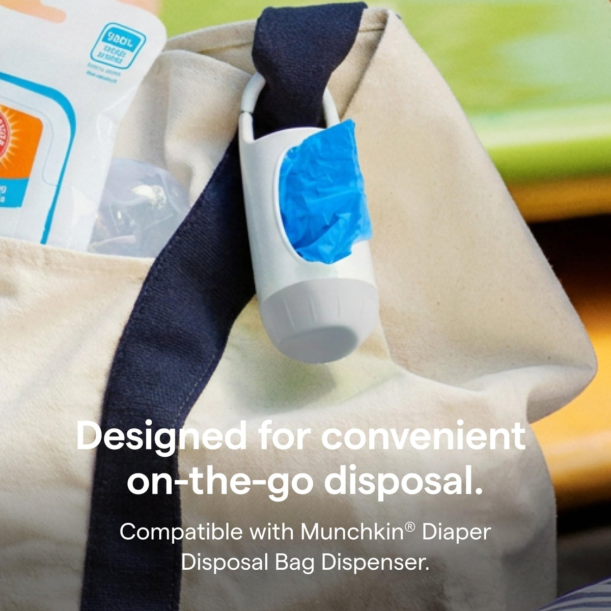 Munchkin Arm & Hammer Diaper Bag Refills, Lavender Scent, 72 Bags