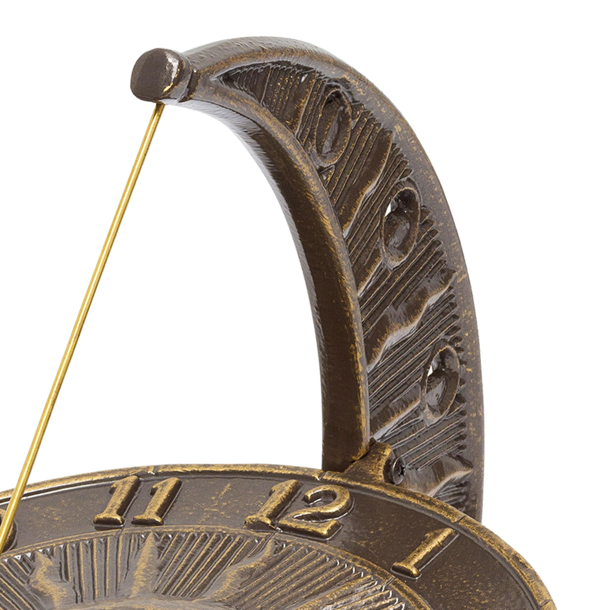 Whitehall Products Sun and Moon Sundial, French Bronze