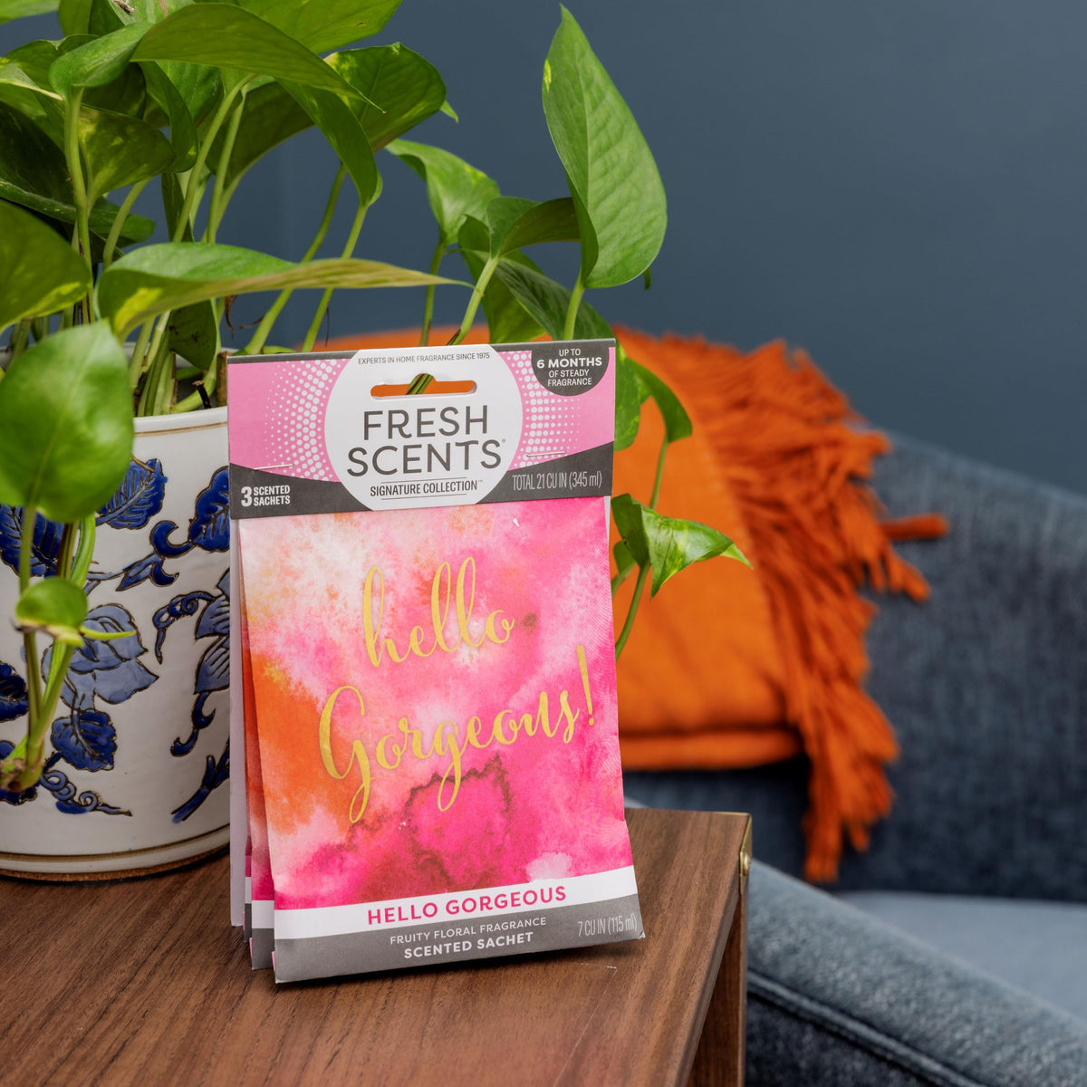 Fresh Scents Hello Gorgeous Scented Sachets 6 Pack