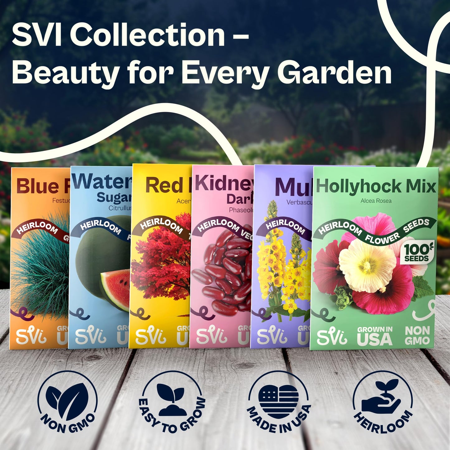 SVI 75 Sugar Baby Watermelon Seeds for Planting (Citrullus lanatus) – Sweet Watermelon, Heirloom Mini Watermelons – Fruit Seeds to Plant in Outdoor Garden & Large Containers