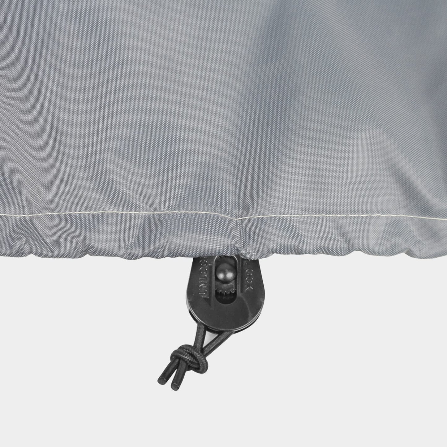 STEECA Patio Deck Box Cover Waterproof Outdoor Rectangular Storage Bench Cover 46L x 22W x 24H inch