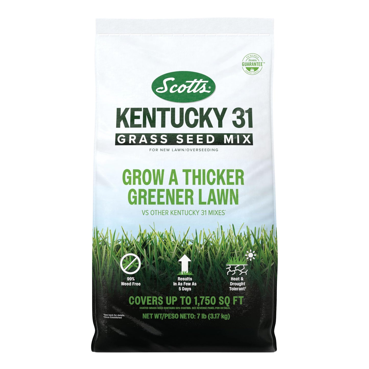 Scotts Kentucky 31 Grass Seed Mix, 7 lbs.