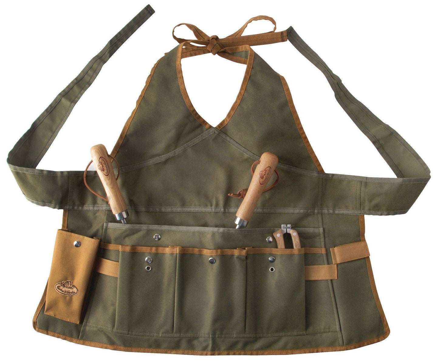 Esschert Design unisex adult gardening aprons, Olive Green, One Size US