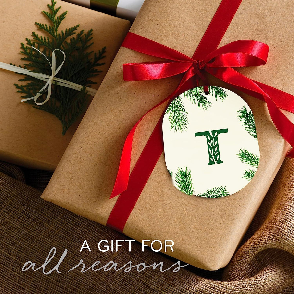 Thymes Travel Tin Holiday Candles - Scented Candles for Home Decor - Winter Scents - Luxury Home Fragrance Gifts for Women & Men - Gold (Frasier Fir, 2.5 oz)