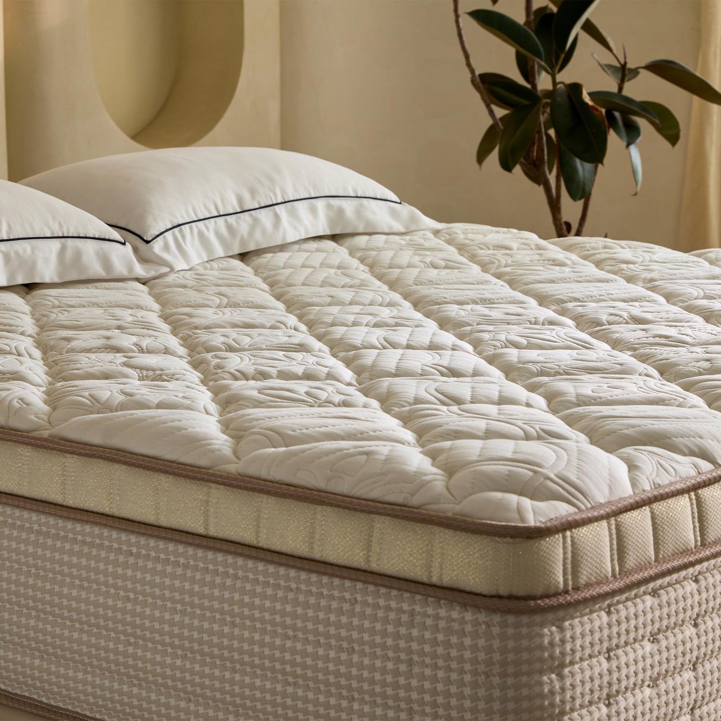 ZELBIO 12 Inch Full XL Mattress Hybrid, Cooling Gel Memory Foam & Pocket Springs, Medium Firm, Breathable, CertiPUR-US Certified, Bed-in-a-Box