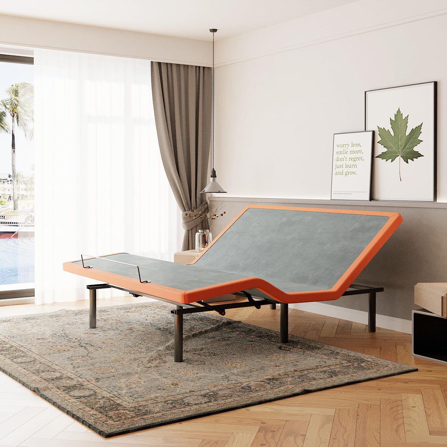 ESHINE King Adjustable Bed Frame Base - 3000 Premium Series