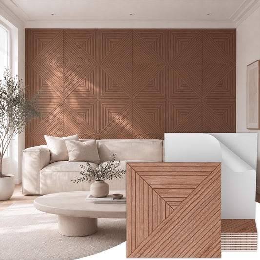 TONOR 12 Pack Acoustic Panels Peel and Stick, 23.6''x23.6''-46.5 sq.ft.