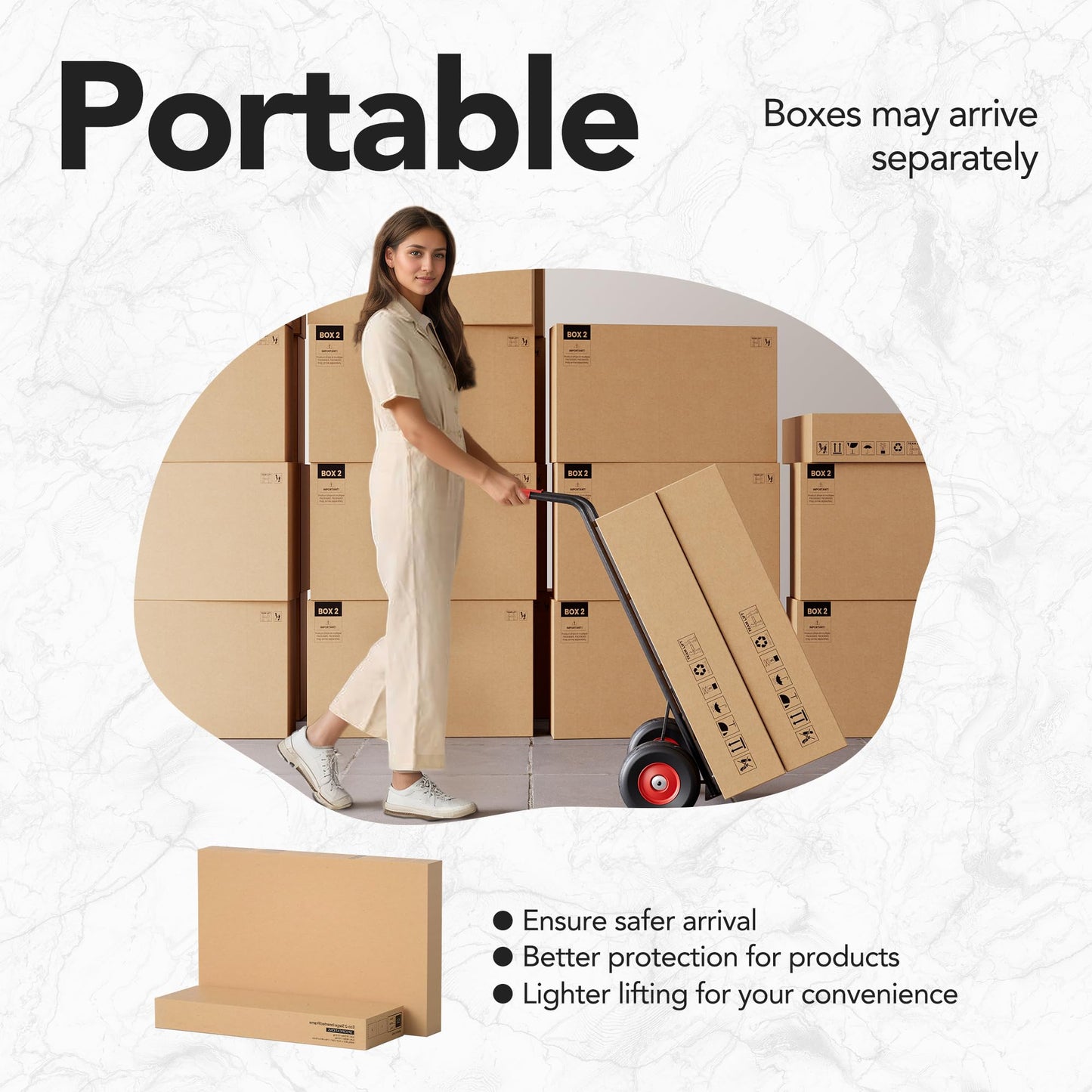 HUANUO Electric L Shaped Standing Desk with File Cabinet, 83" x 55" Height Adjustable Sit Stand up Desk with LED Strip, Power Outrlets & Cable Management Tray, Corner Computer Table, Light Walnut