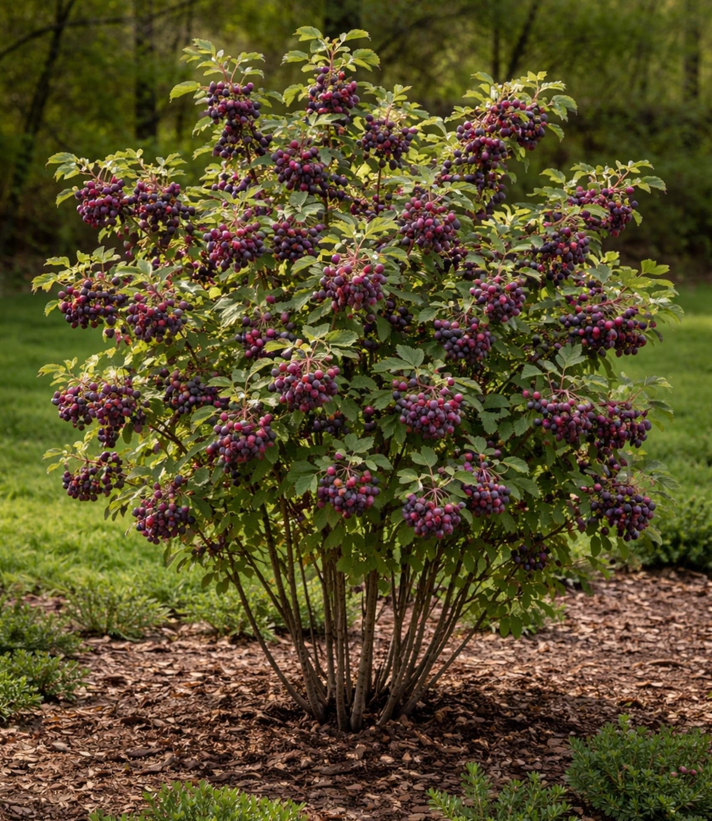 Saskatoon Serviceberry Bush Plants for Growing - (Amelanchier alnifolia) Juneberry Bushes - Hardy Edible Berry Shrubs for Backyard Gardens, Pollinator-Friendly, White Flowers (2 Plants)