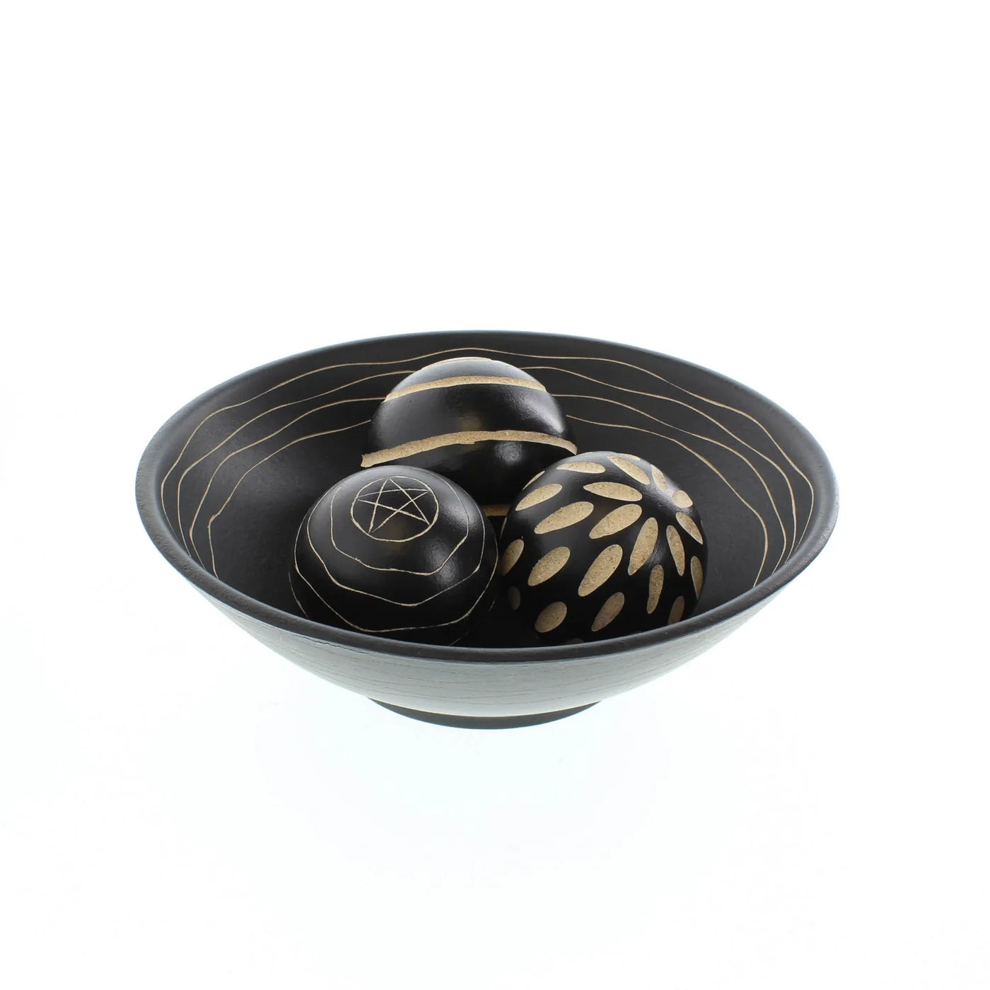 Artisan Deco Bowl & Balls