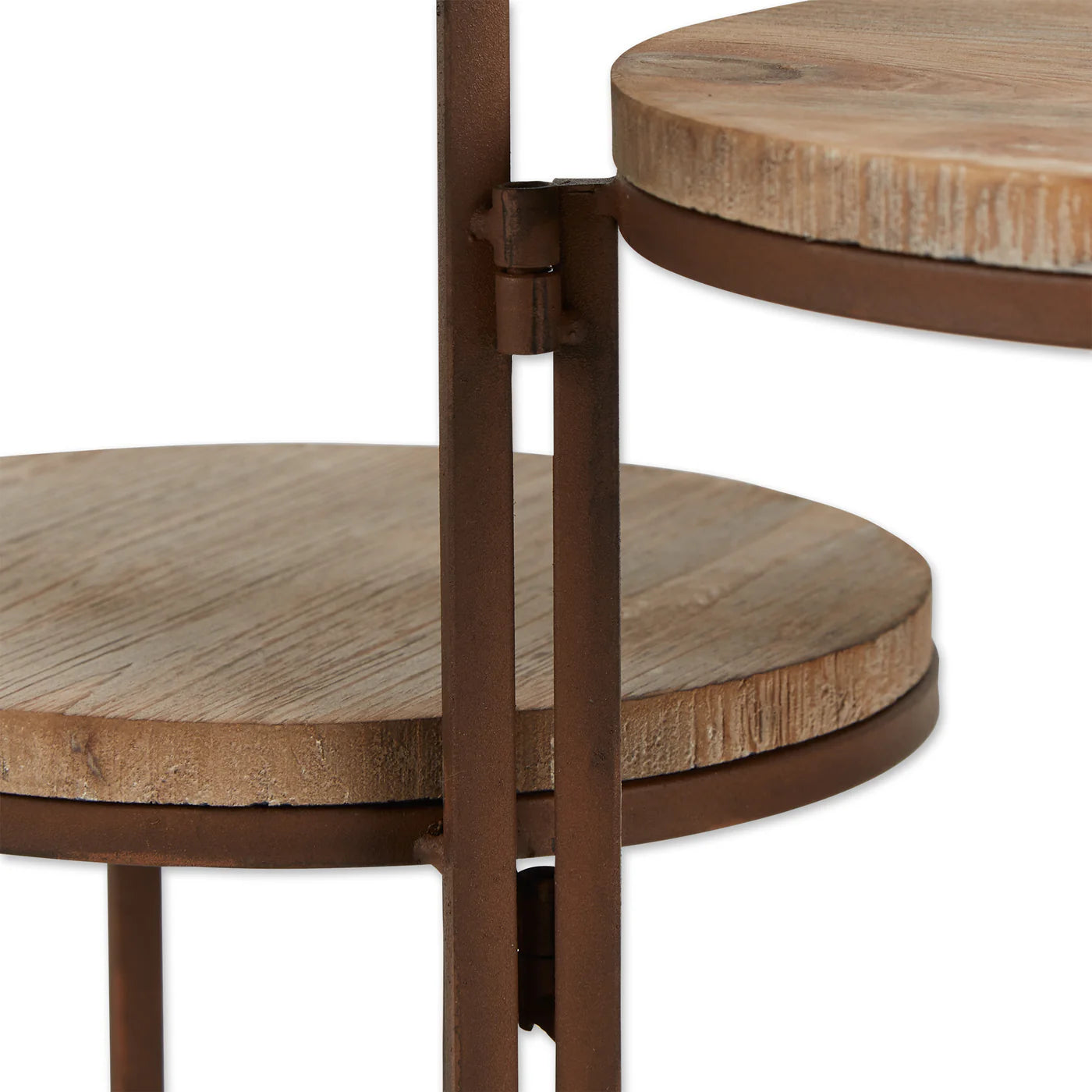 RUSTIC TRIPLE PLANTER STAND