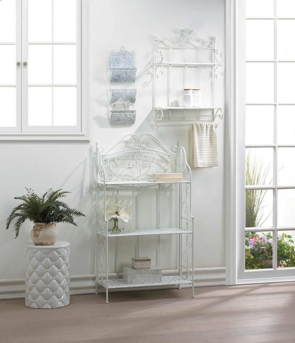 Classic White Letter Organizer