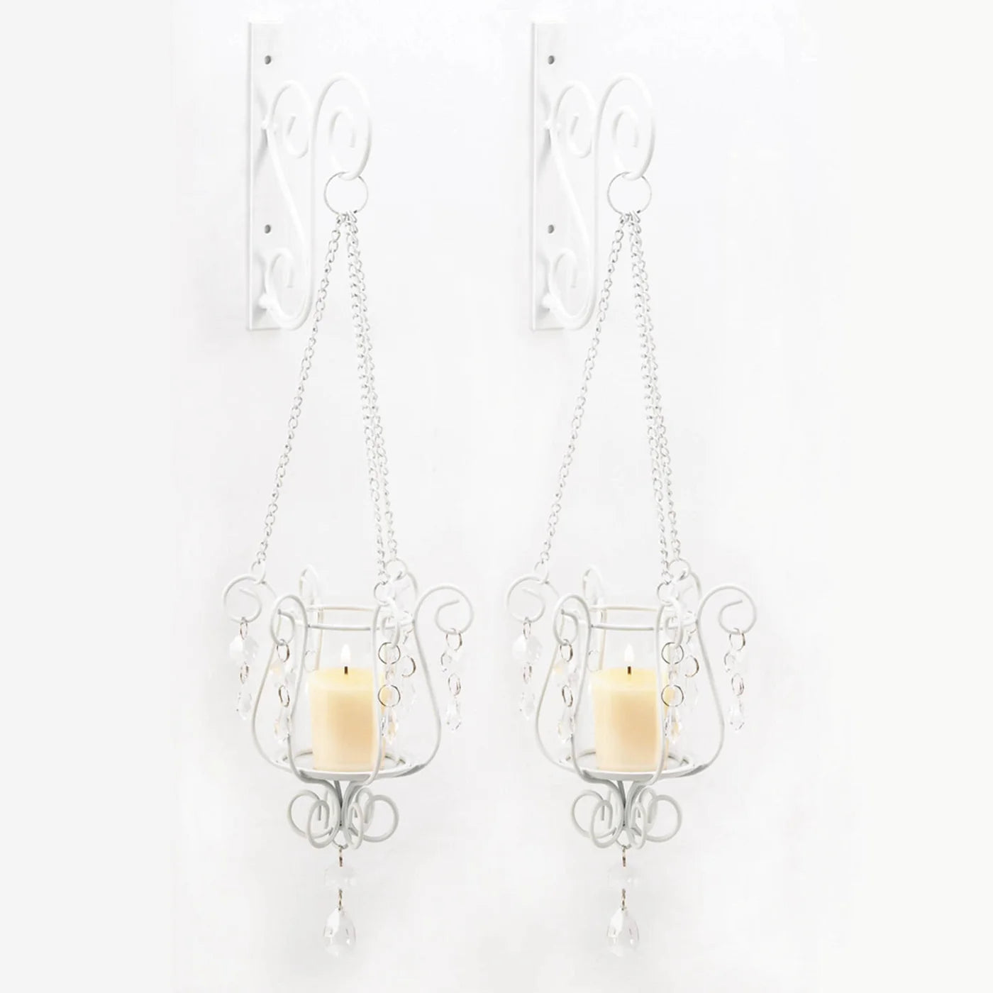 Bedazzling Pendent Sconce Duo